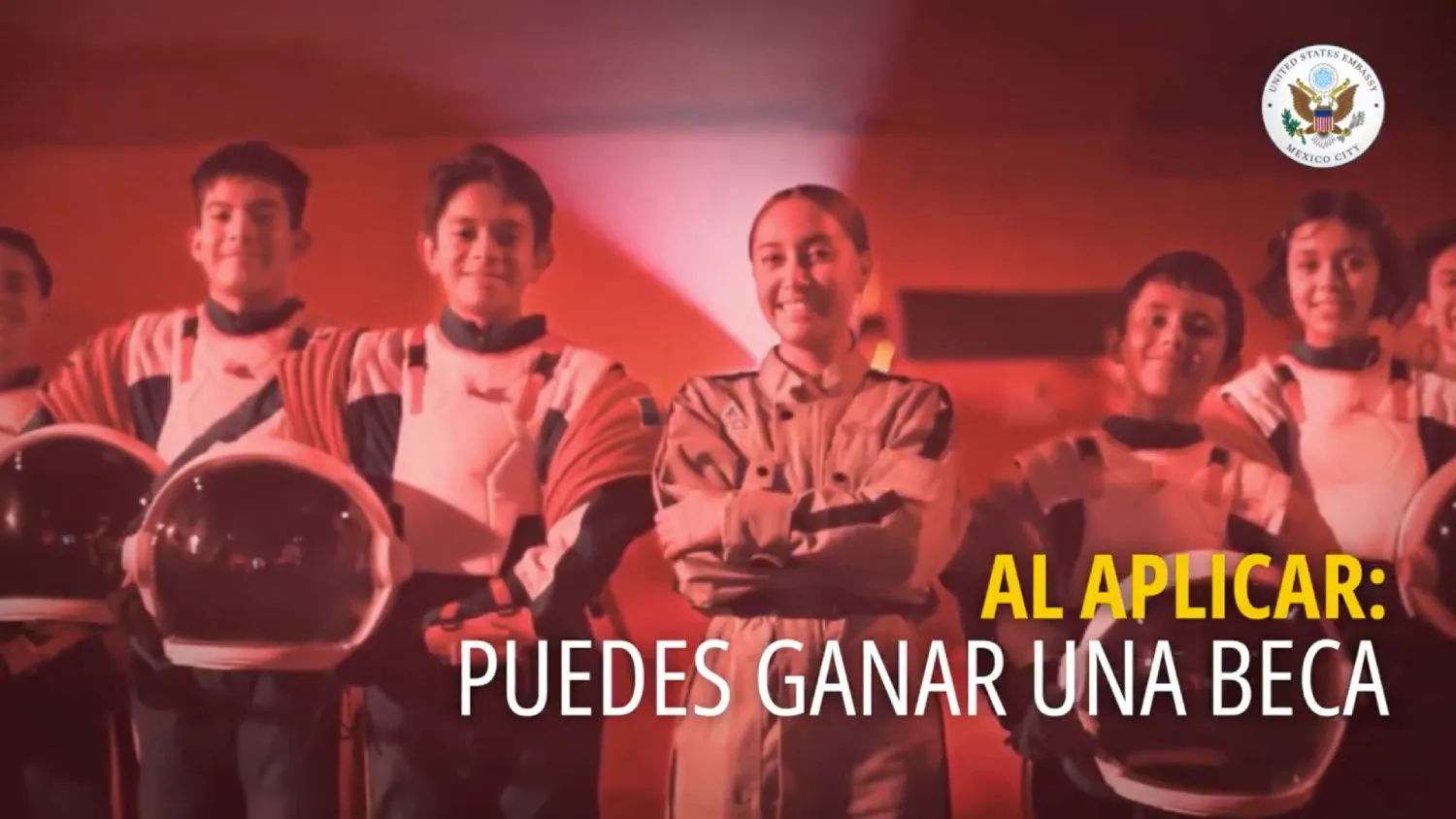 El programa aeroespacial está enfocado en los jóvenes.