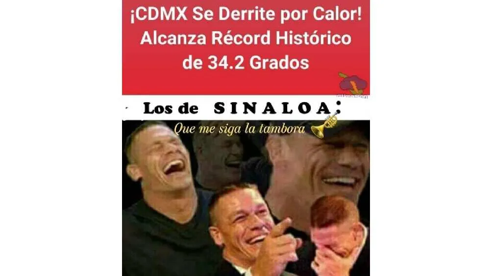 Muchos se burlan de los chilangos por no estar soportando la ola de calor.