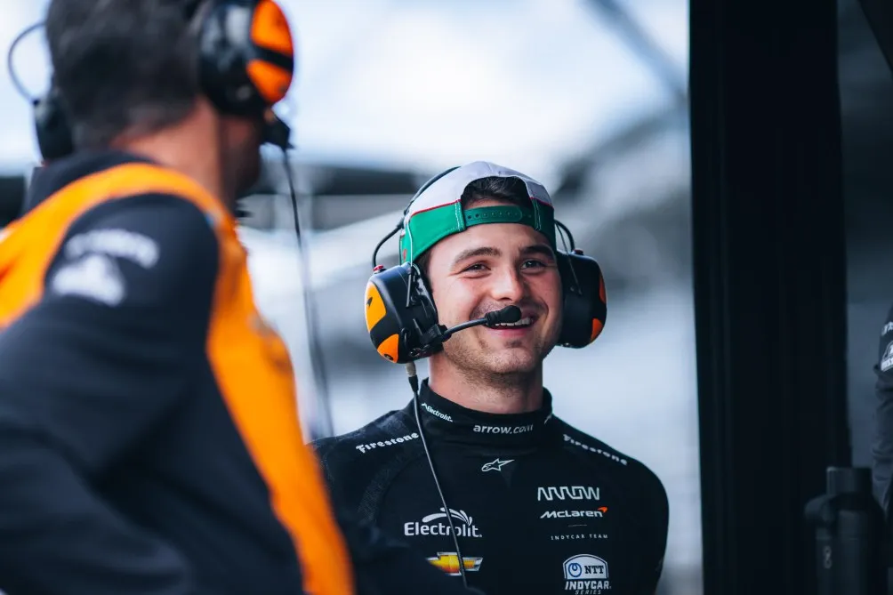 X: @ArrowMcLaren Pato O'Ward en Indianápolis