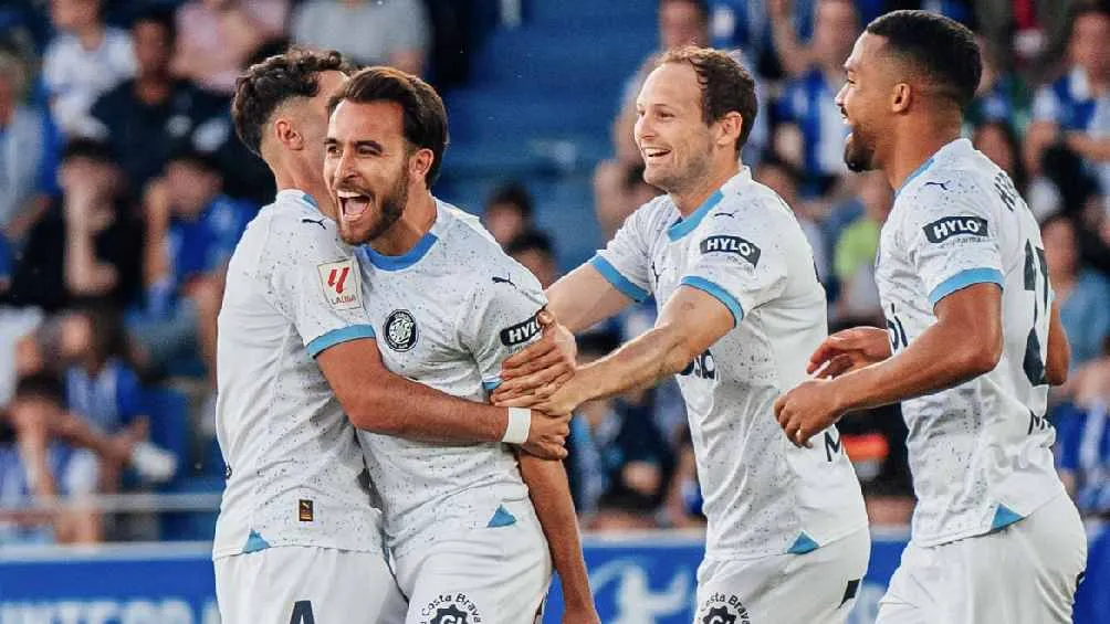 TWITTER @GironaFC Buscaban seguir siendo segundos