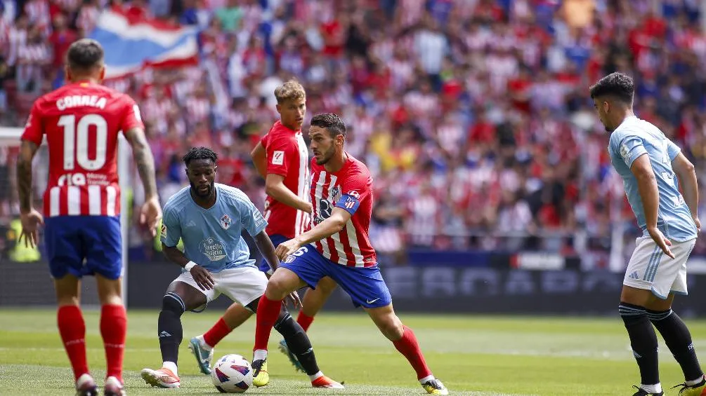 Atlético de Madrid ante Celta de Vigo