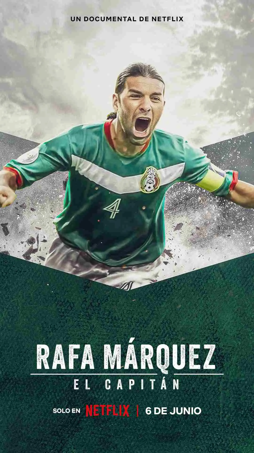 Este es el cartél del documental de Rafa Márquez