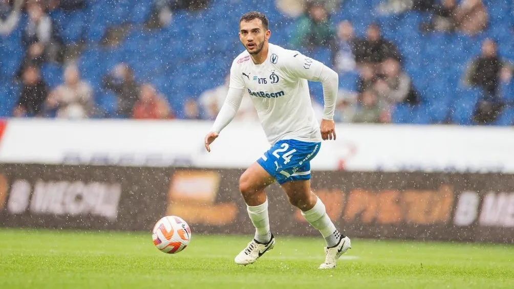 IG: lc24 Chávez fichó con el Dinamo en agosto del 2023