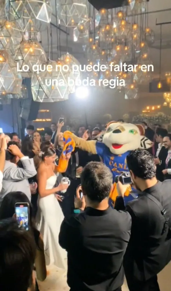 CAPTURA La botarga formó parte de la celebración