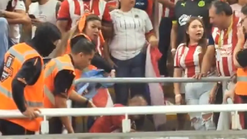 La chica fue impactada fuertemente