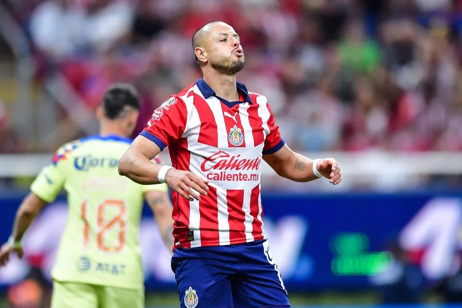 MEXSPORT Chicharito en el duelo de Ida ante América