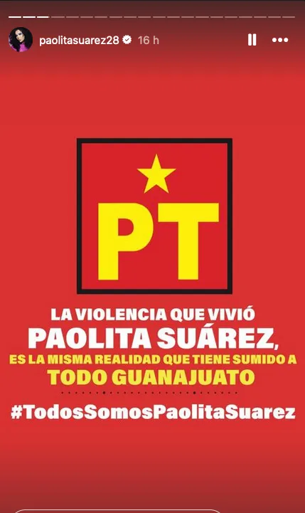 La influencer denunció en redes que fue víctima de violencia.