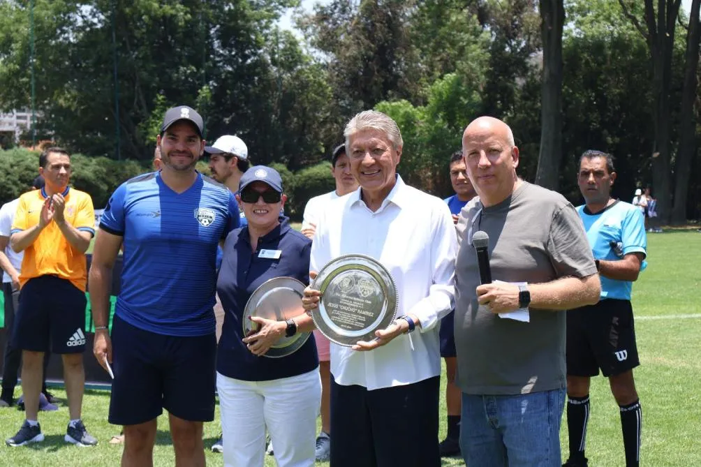 Copa Centenario Reforma Jesús Ramírez fue el invitado de honor al torneo