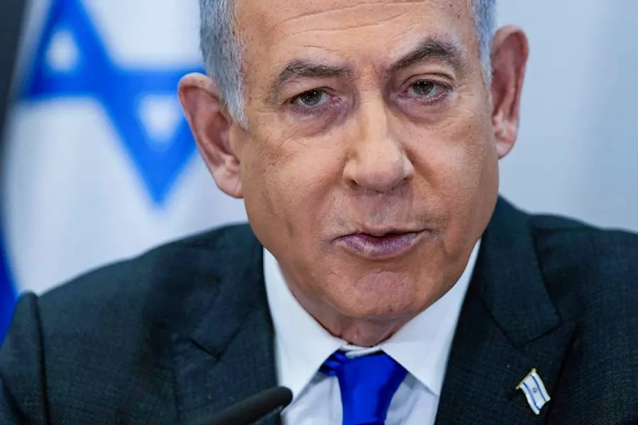 El primer ministro Benjamin Netanyahu
