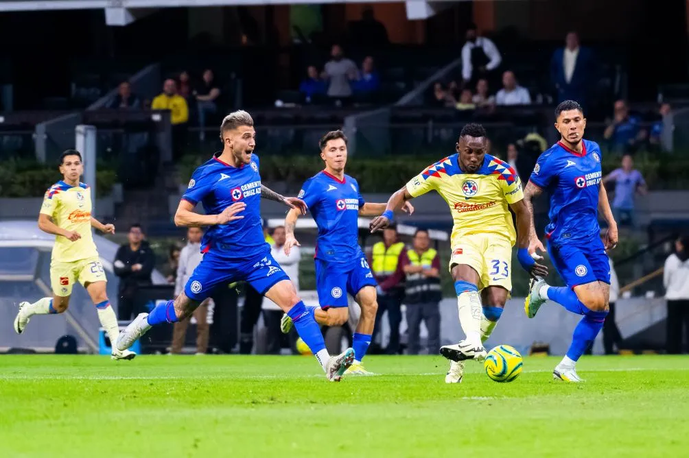 Cruz Azul y América en Fase Regular en el Clausura 2024