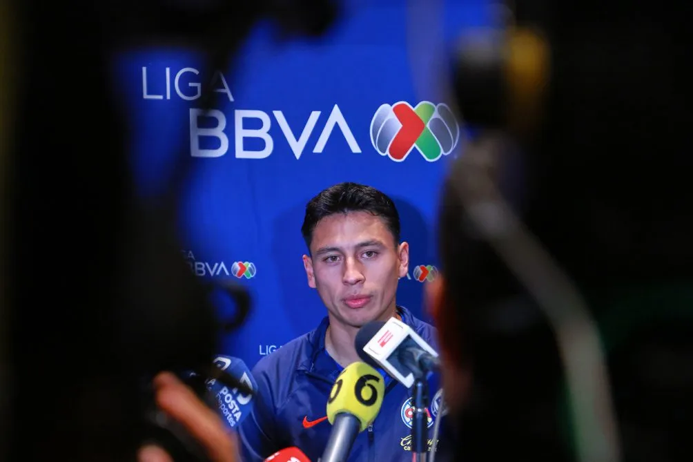 Ramón Juárez en el Día de medios previo a la Final