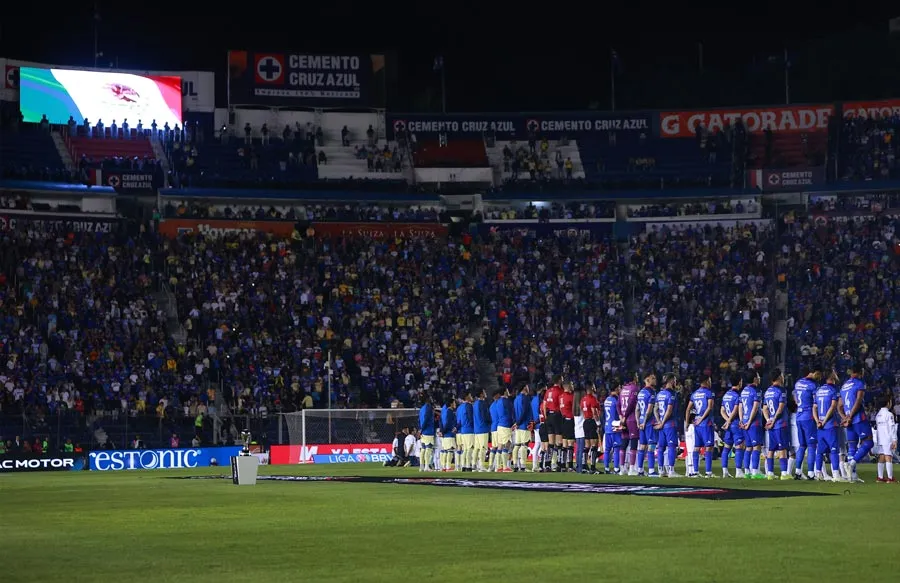 IMAGO7 Previo al juego de América y Cruz Azul