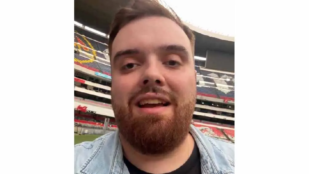 Ibai en el Estadio Azteca