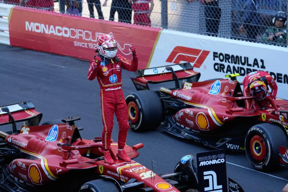 AP Leclerc finalmente ganó en casa