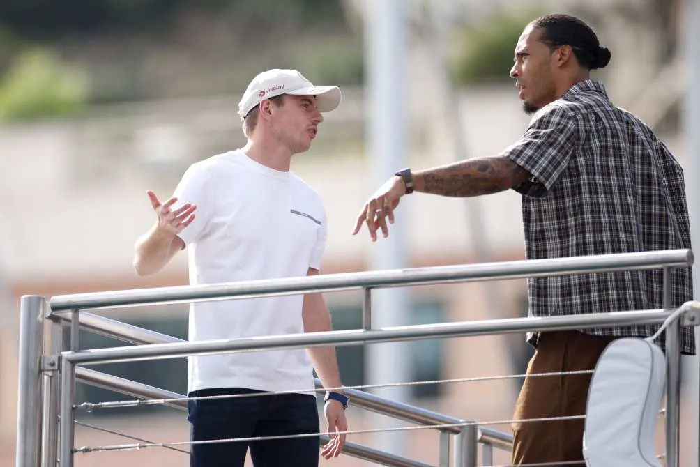 Verstappen y Van Djik en Mónaco