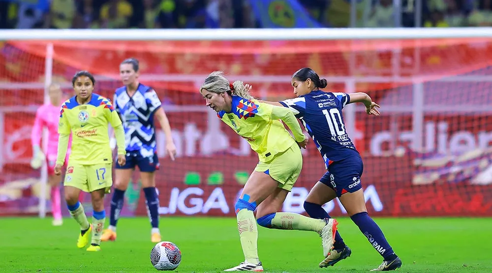 La categoría femenil tiene ventaja sobre Rayadas