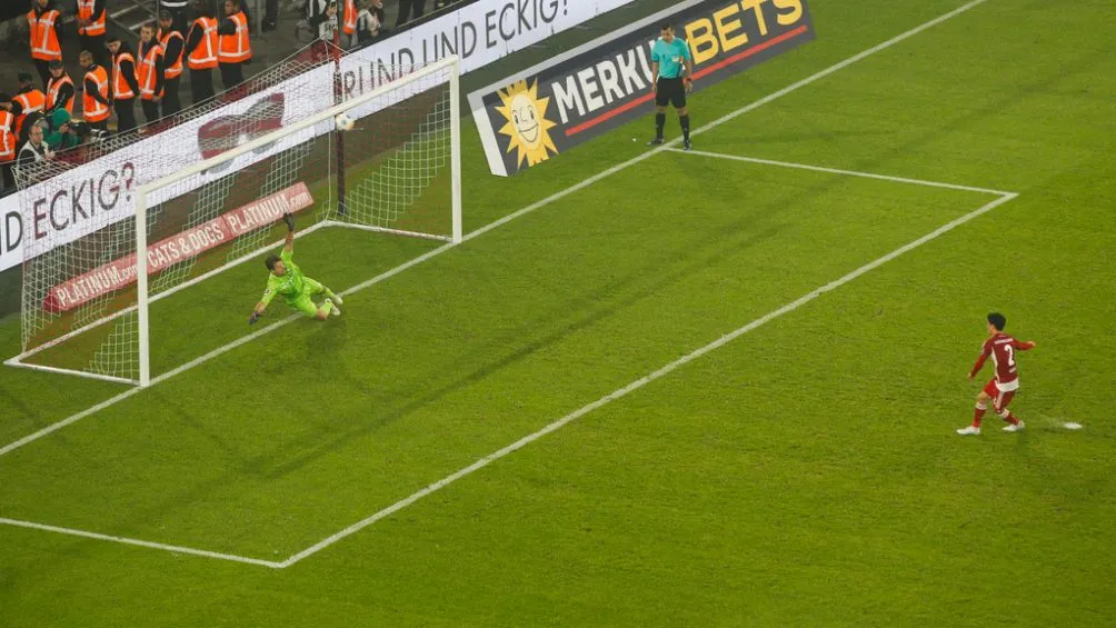 Tanda de penales con la que Bochum aseguró su lugar en la Bundesliga