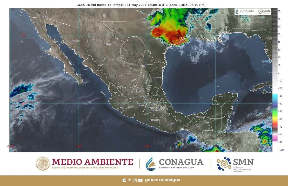 En todo el territorio nacional estará el calor a todo lo que da.