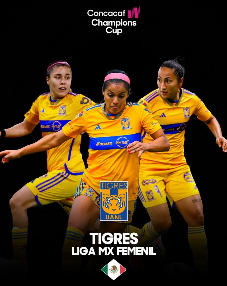 X: @ConcacafW Tigres es el club más ganador de la zona