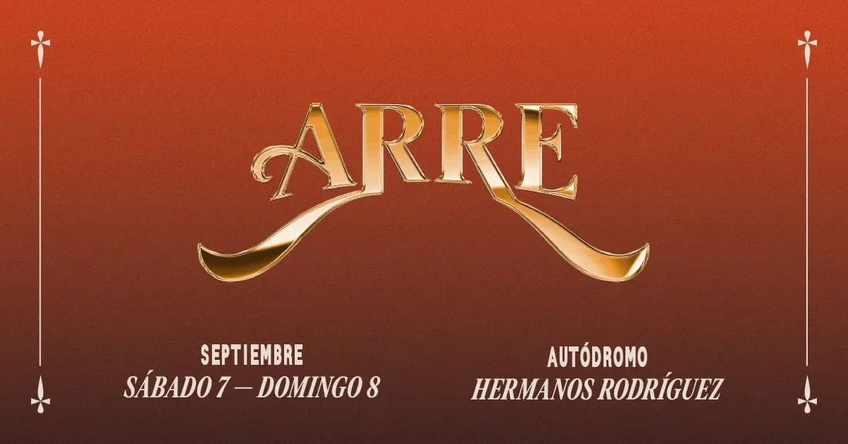 El Festival Arre se realizará los próximos 7 y 8 de septiembre.