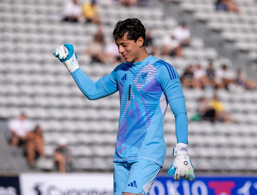 X: @TournoiMRevello Tapia tuvo algunas intervenciones en el juego