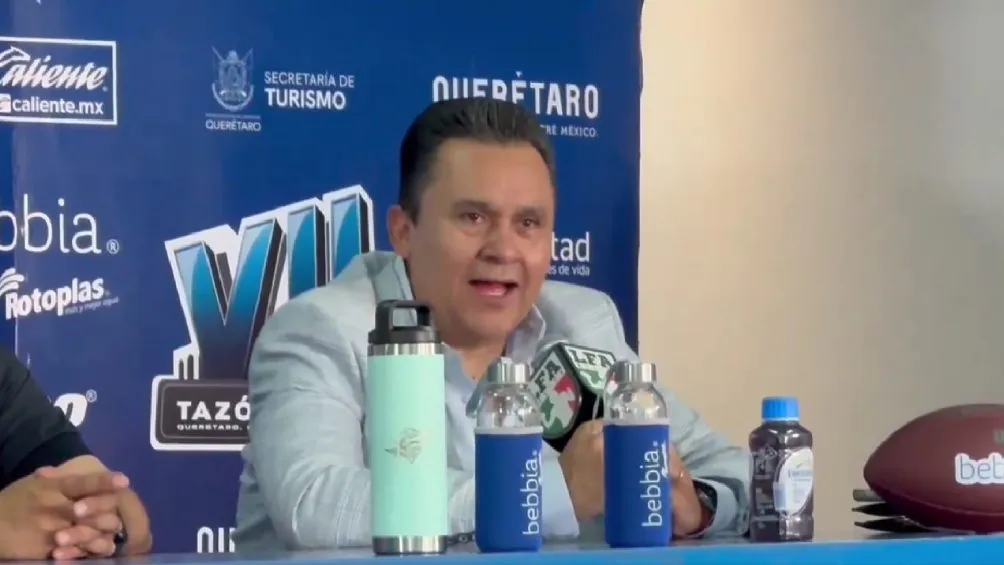 El comisionado en conferencia de prensa