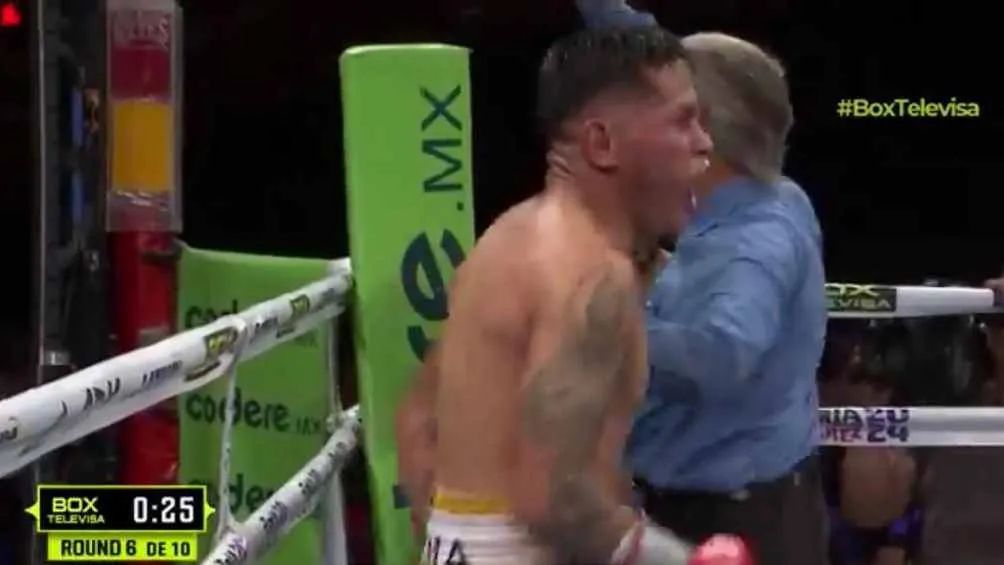 CAPTURA DE PANTALLA TWITTER Ganó por nocaut técnico