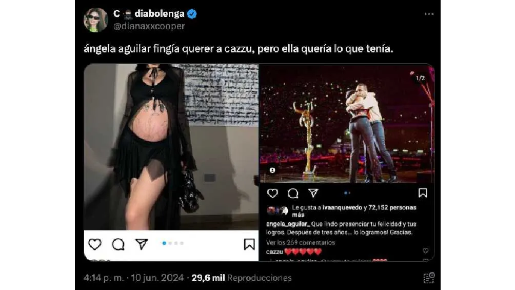 Mucos creen que Ángela Aguilar le tenía envidia a la rapera.