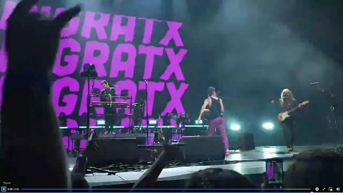 Captura de Pantalla FB: @Sinaltac En las pantallas mostraban los cambios que han hecho.