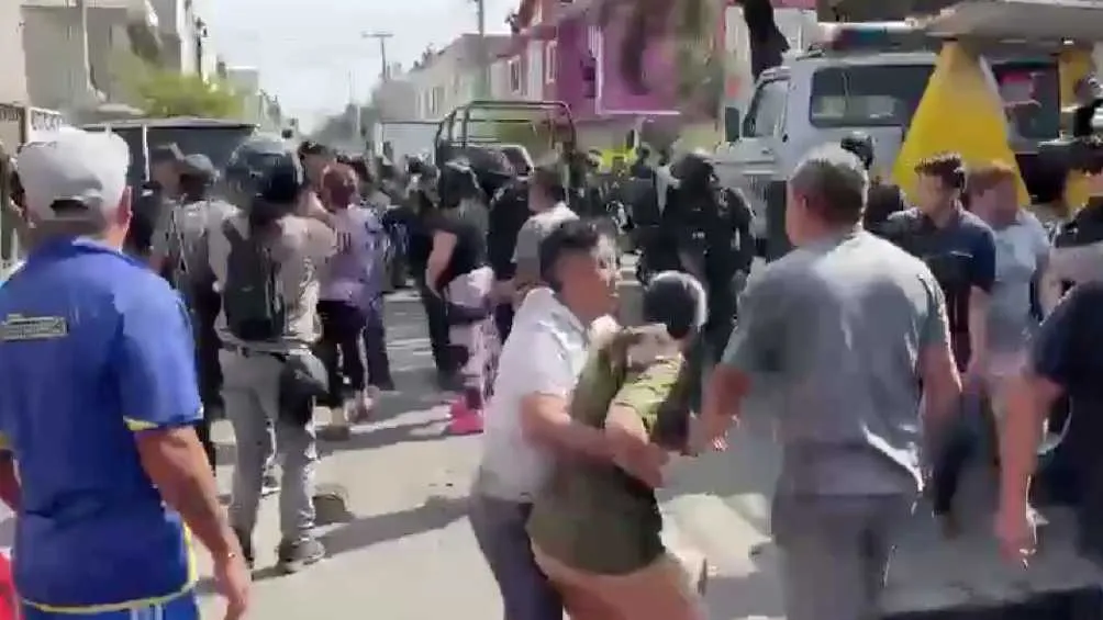 Varios elementos de la SSC resultaron lesionados.