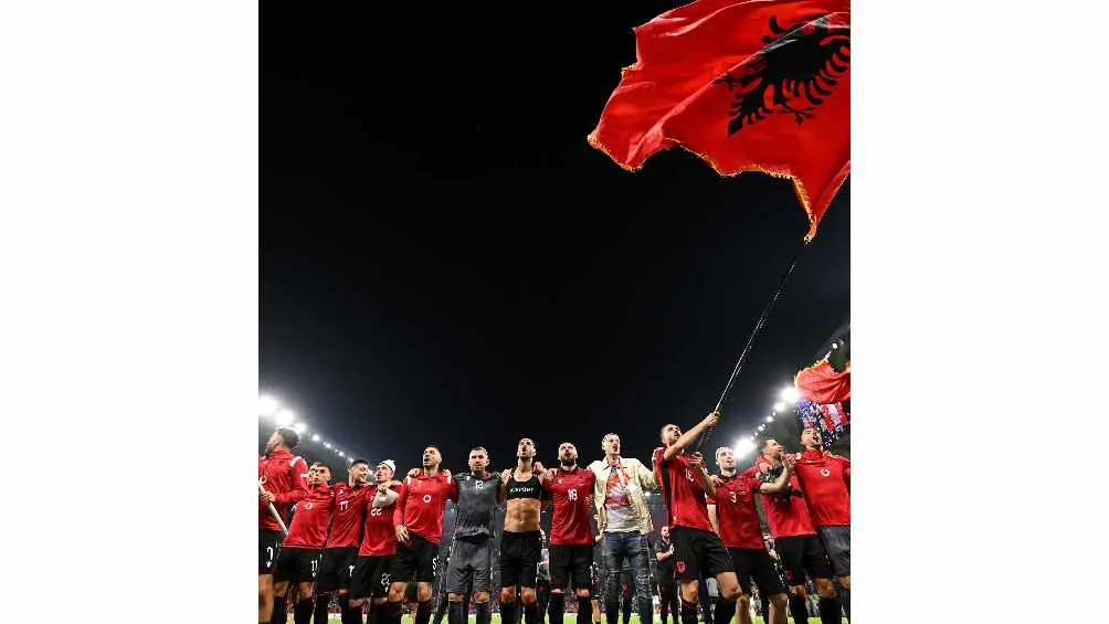 TWITTER @AlbanianFooty Juegan su segunda Euro