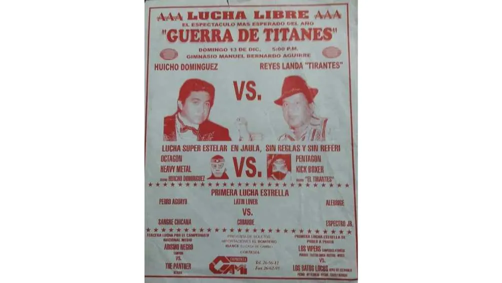 En la década de los 90 Huicho Domínguez tuvo varias apariciones en AAA.