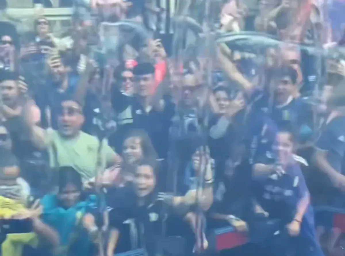 Así fue el recibimiento