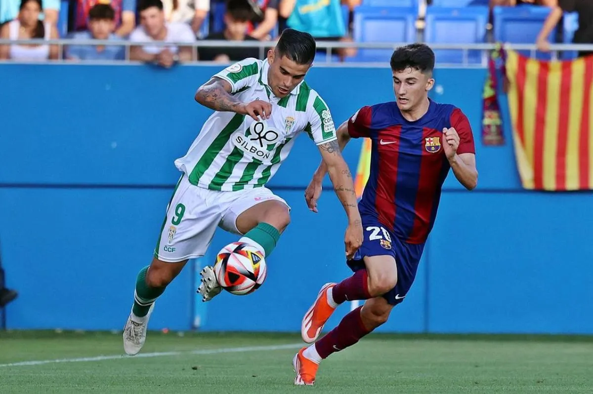 Barca B en partido de Ida