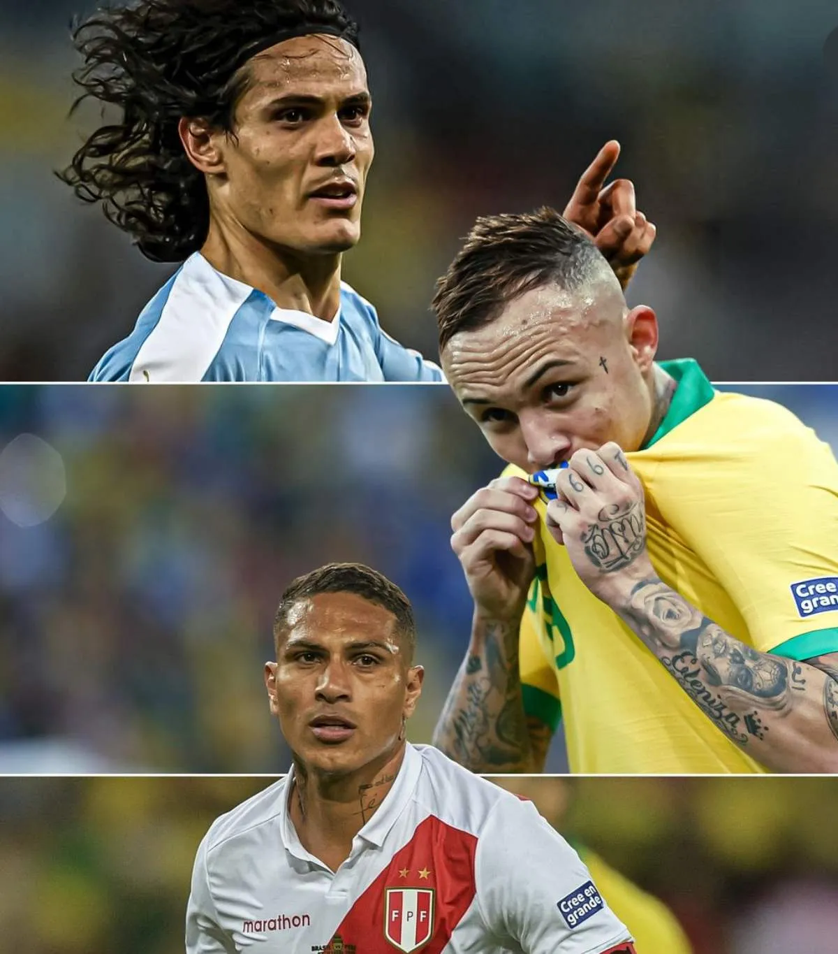 Parte de los goleadores