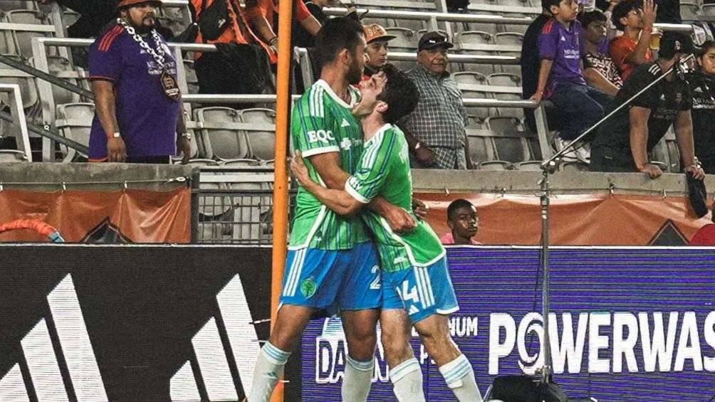 TWITTER: @SoundersFC Sounders celebra el gol del empate