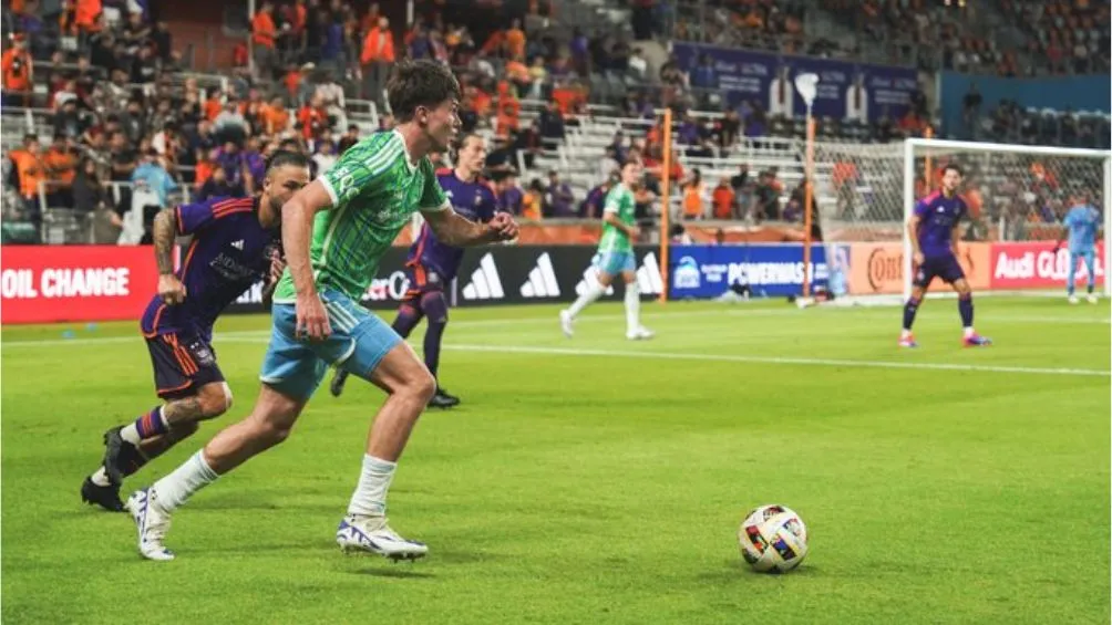 TWITTER: @SoundersFC Sounders durante el empate en Houston