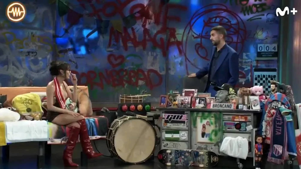 CAPTURA DE PANTALLA Danna Paola en La Resistencia