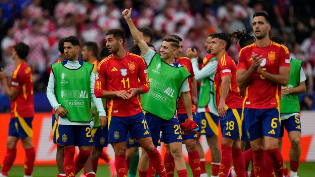 AP Selección de España que disputa la Eurocopa