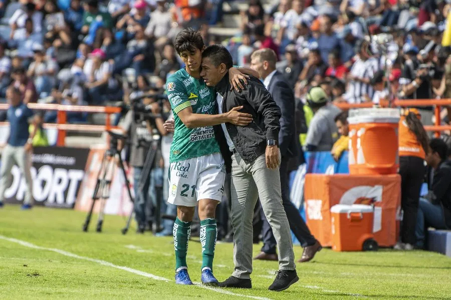 JJ Macías con Ignacio Ambriz