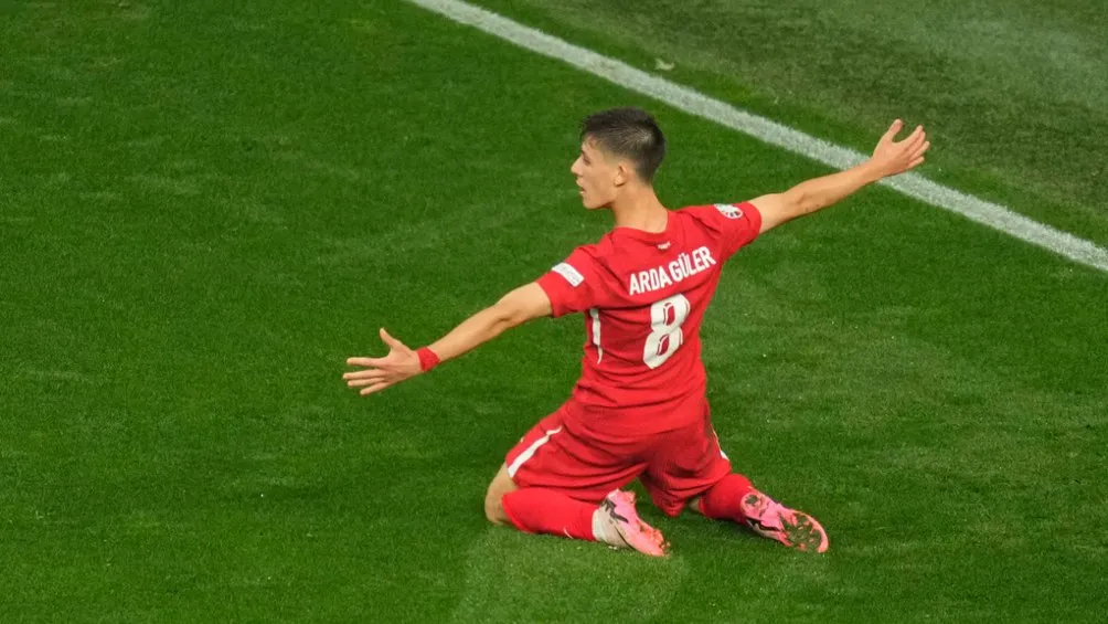 AP Arda Guler anotó en su primer partido de la Euro