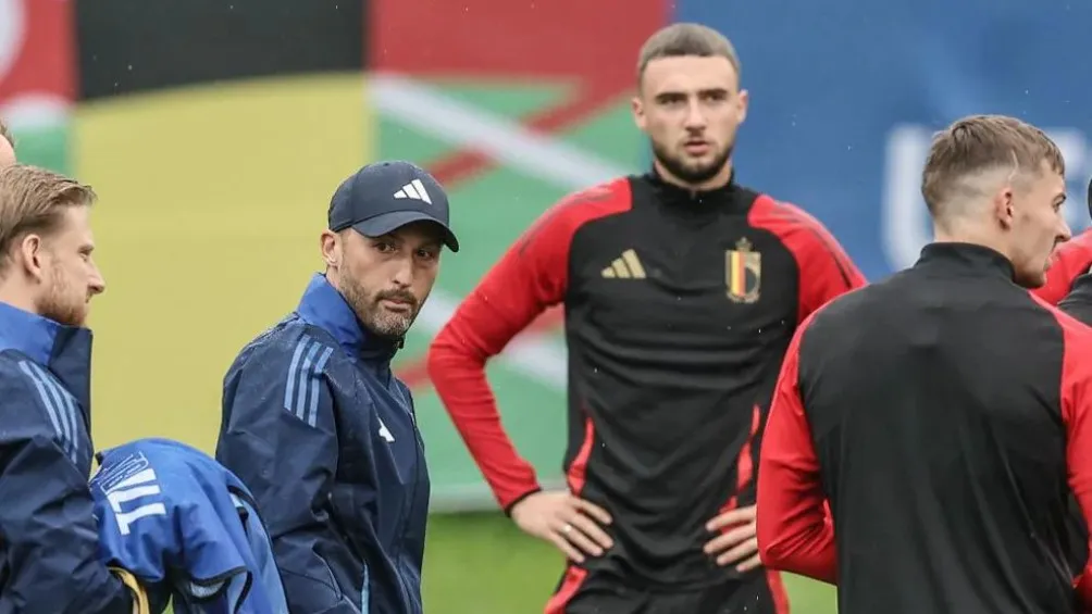 uefa.com Bélgica en entrenamiento previo a duelo vs Rumania