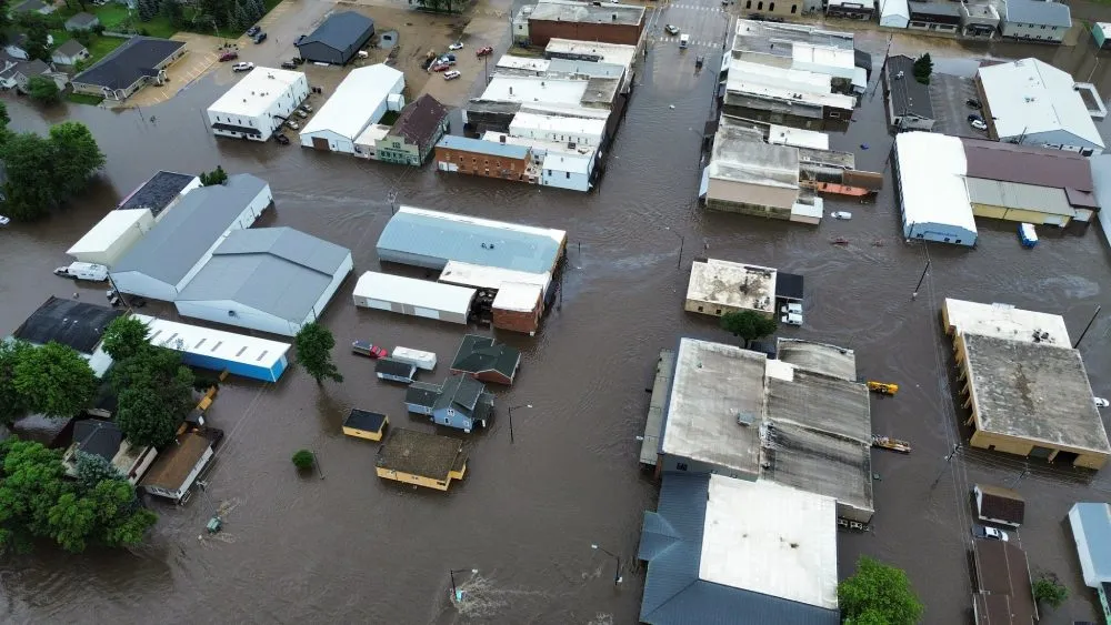 Redes Sociales Las autoridades han puesto al pueblo en estado de desastre.