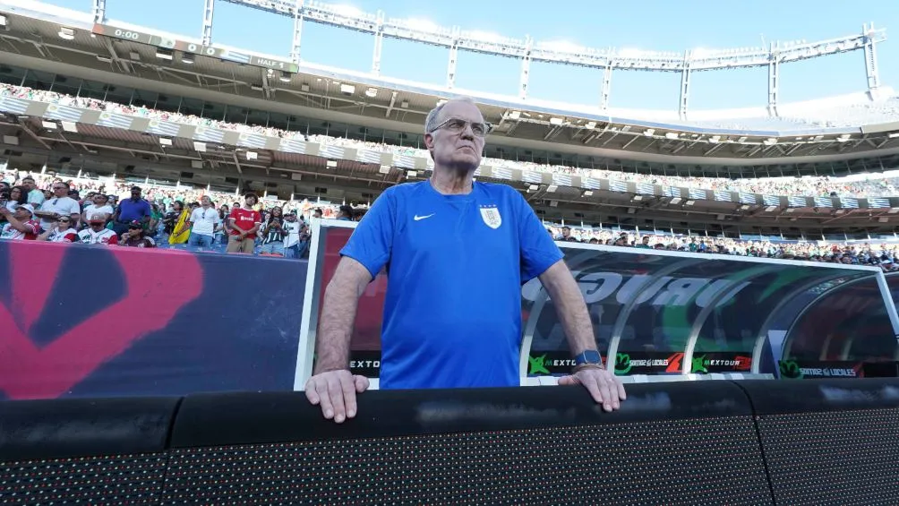Marcelo Bielsa, entrenador de Uruguay