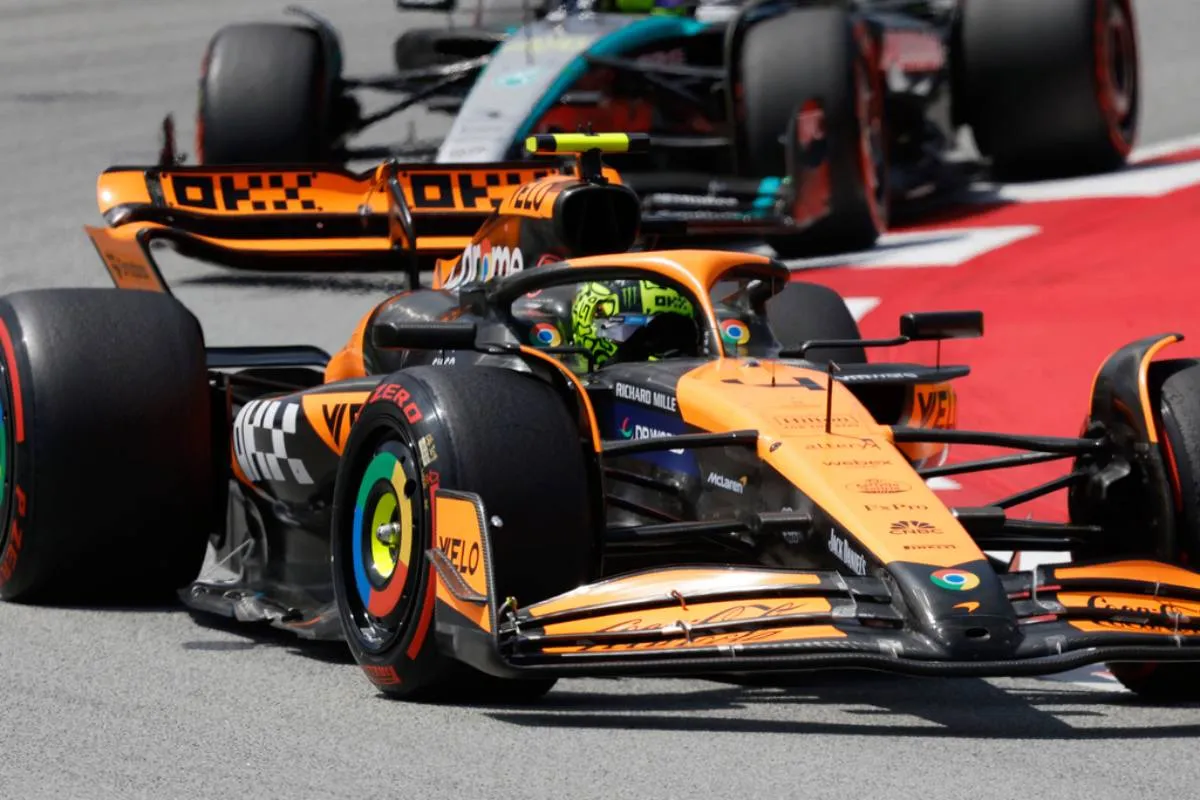 Norris tuvo una buena carrera nuevamente