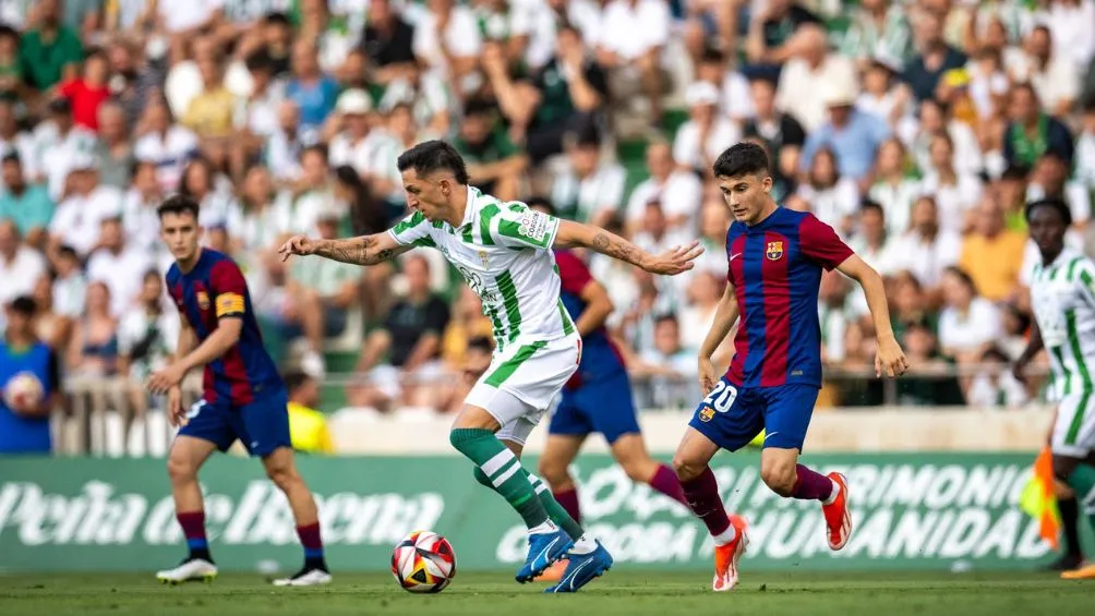 Imágenes del Barcelona B vs Córdoba