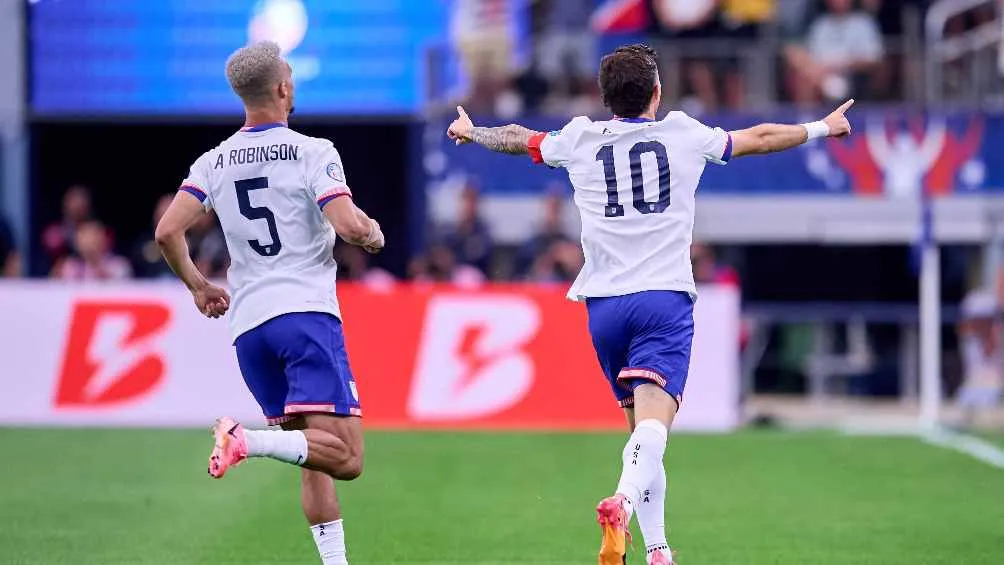 Pulisic adelantó a USA