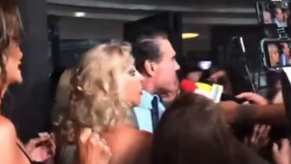 Yáñez tuvo un acalorado encuentro con los medios de comunicación.