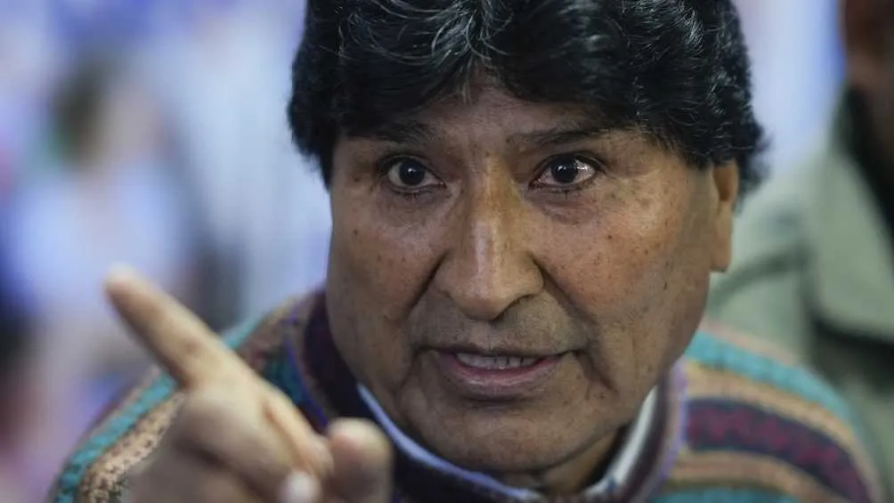 Evo Morales llamó a defender la democracia de Bolivia.