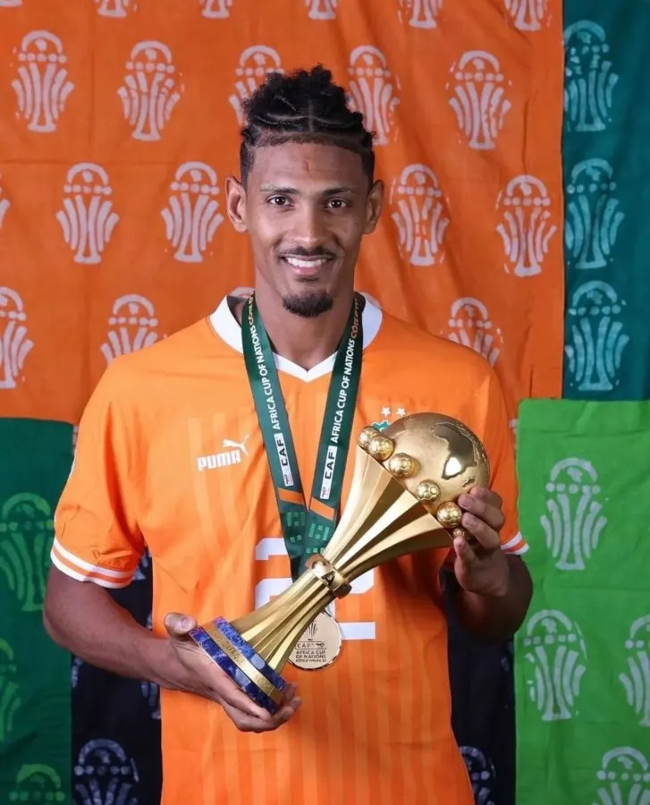 Sebastien Haller ganó la última Copa de África